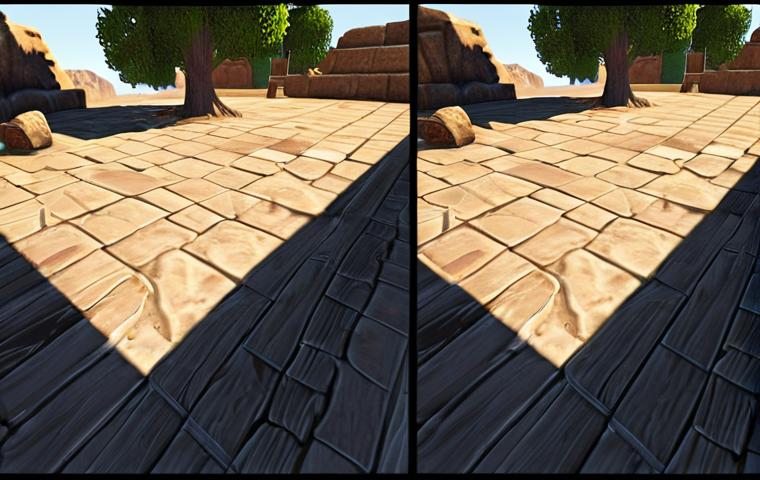 **
A screenshot of in-game graphics settings. Highlight settings like texture quality, shadow quality, and post-processing effects. Use a clear visual representation of the "before" (high settings, potential lag) and "after" (lowered settings, smoother gameplay) scenario.
**